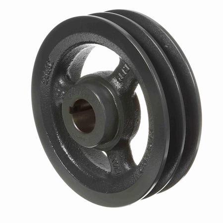 Browning 2 Groove Cast Iron Fhp - Finished Bore Sheave, 2BK67X 1 1/8 2BK67X 1 1/8